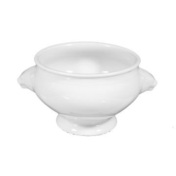 Löwenkopfterrine 0,50 l Lukullus uni 6