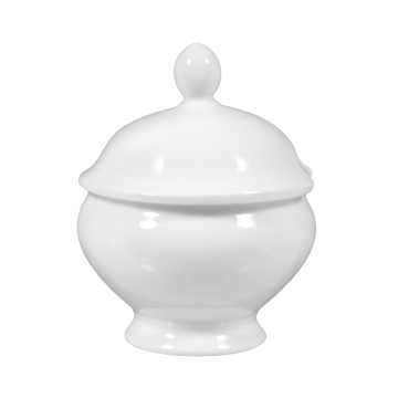 Senftopf mit Deckel 0,18 l Lukullus uni 6