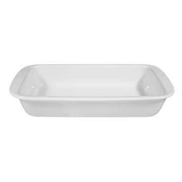 Auflaufform eckig 30x18,5 cm Lukullus uni 6