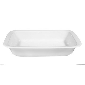 Auflaufform eckig 35x21,5 cm Lukullus uni 6