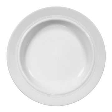 Teller halbtief 25,5 cm Vitalis blaue Lanzen 34691