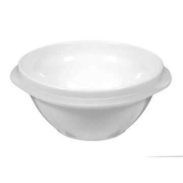 V203 IM_Suppenschale 0,50 l mit Griff Vitalis rotes Band 34193