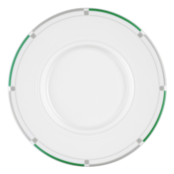 Untere zur Suppentasse 17,5 cm Vitalis grün-grau 34281