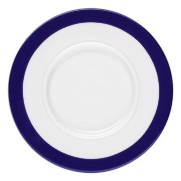 Untere zur Suppentasse 17,5 cm Vitalis blaues Band 34708