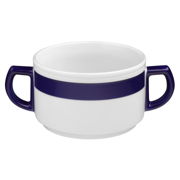 Obere zur Suppentasse 0,35 l Vitalis blaues Band 34708