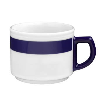 Obertasse 1  0,18 l Vitalis blaues Band 34708