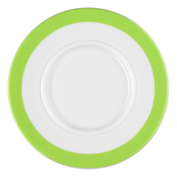 Untere zur Suppentasse 17,5 cm Vitalis grünes Band 34927