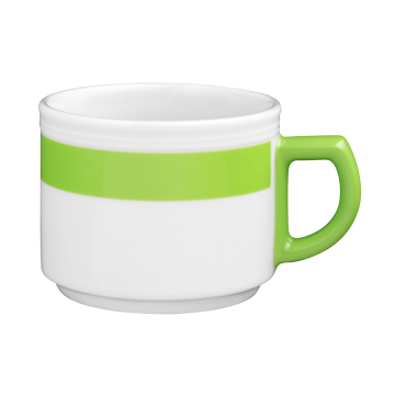 Obertasse 1  0,18 l Vitalis grünes Band 34927