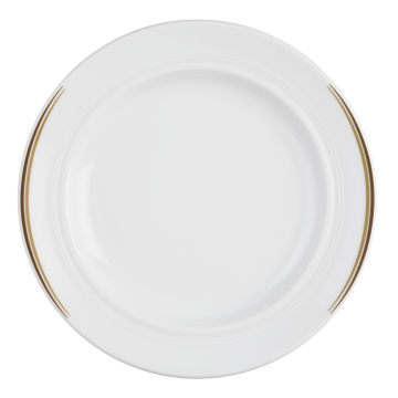 Teller flach 20 cm Vitalis braune Lanze 57083