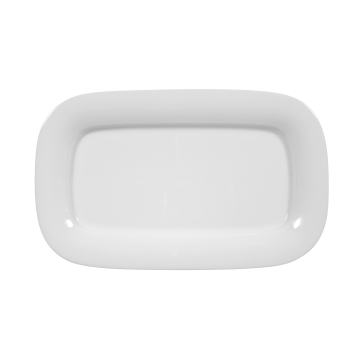 Platte eckig 23x14 cm Savoy uni 3