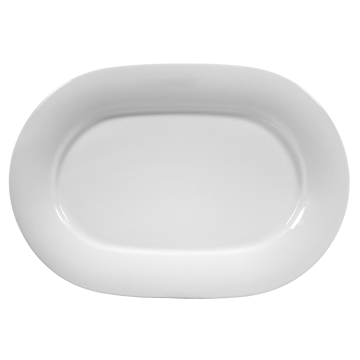 Platte oval 36 cm Savoy uni 3