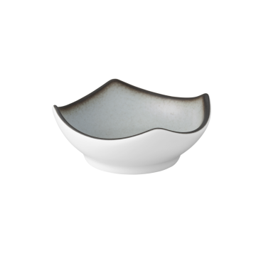 Dipschälchen eckig 9 cm Savoy grau 57124