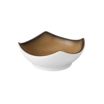 Dipschälchen eckig 9 cm Savoy caramel 57125