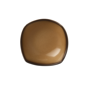 Dipschälchen eckig 9 cm Savoy caramel 57125