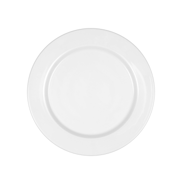 Teller flach rund 21 cm Mandarin uni 6