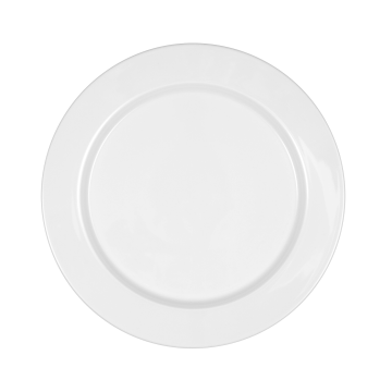 Teller flach rund 26 cm Mandarin uni 6