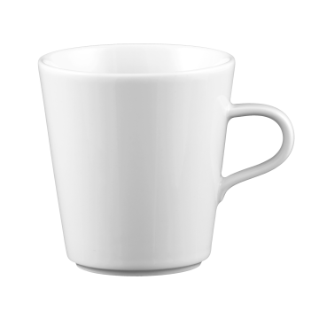 Obere zur Cafeteriatasse konisch 0,25 l Mandarin uni 6