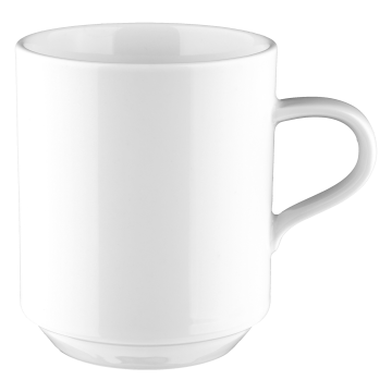 Becher mit Henkel 0,28 l stap. Mandarin uni 6