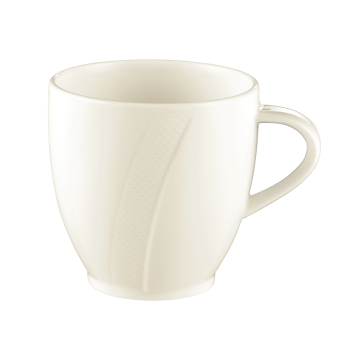Obere zur Kaffeetasse Tulpe 0,23 l Diamant fine diamond uni 3