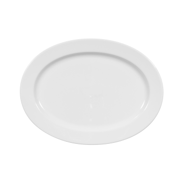 Platte oval 28 cm Meran uni 6