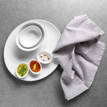 Gourmetschale tief Organic M5316/20 cm Meran uni 6