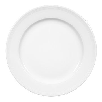 Teller flach 21 cm Fahne Imperial uni 6