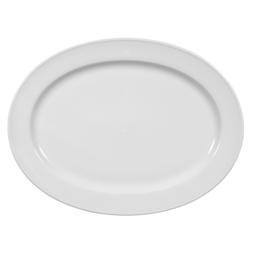 Platte oval 35 cm Imperial uni 6