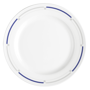 Teller flach 25 cm Fahne Imperial Nova 21101