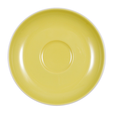 Cappuccinountertasse 1131  14,5 cm V I P. Gelb 10326