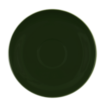 Cappuccinountertasse 1131  14,5 cm V I P. Grün 10327