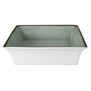Bowl 5160  25x25x7 cm Buffet-Gourmet türkis 57123