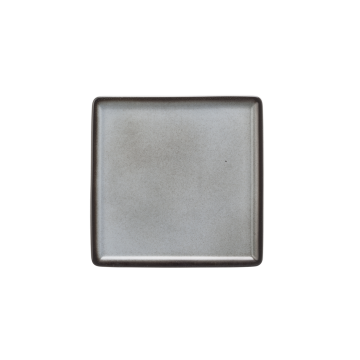 Platte 5170  16x16 cm Buffet-Gourmet grau 57124