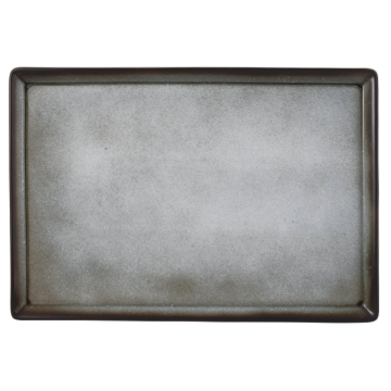 Platte 5170  32,5x22,4 cm Buffet-Gourmet grau 57124