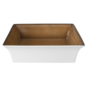 Bowl 5160  25x25x7 cm Buffet-Gourmet caramel 57125