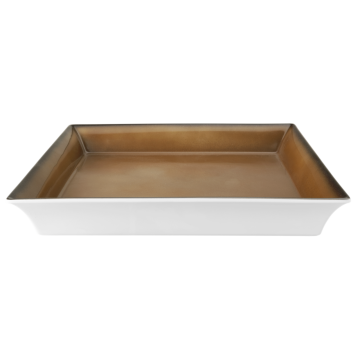 Bowl 5180  35x35x5 cm Buffet-Gourmet caramel 57125