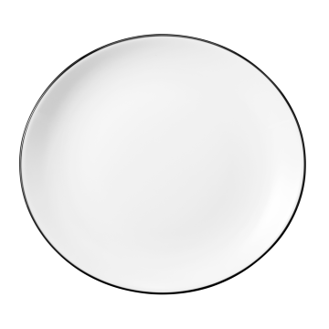 Speiseteller oval 5193  27 cm Modern Life Black Line 10826