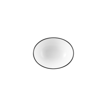 Bowl oval M5307  9 cm Modern Life Black Line 10826