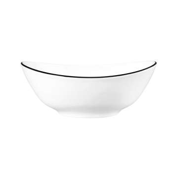 Schüssel oval 5239  21 cm Modern Life Black Line 10826