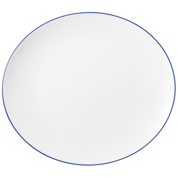 Platzteller oval 5235  34 cm Modern Life Blue Line 10873