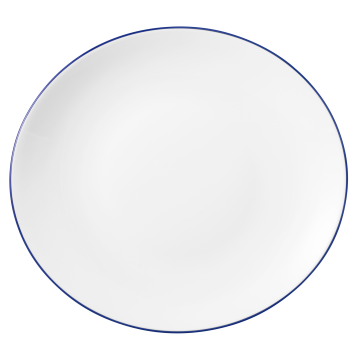 Speiseteller oval 5192  29 cm Modern Life Blue Line 10873
