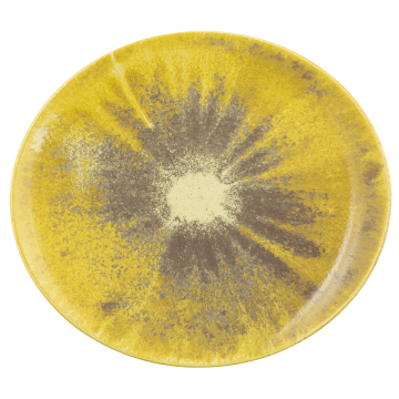 Platzteller oval 5235  34 cm Modern Life Batik Kurkuma 58268