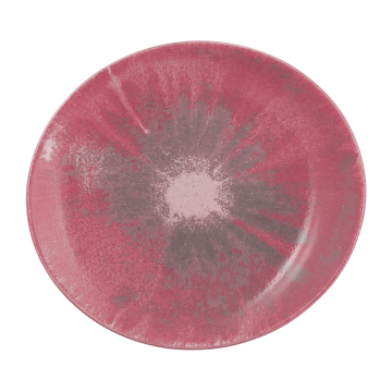 Speiseteller oval 5192  29 cm Modern Life Batik Hibiskus 58269