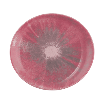 Speiseteller oval 5193  27 cm Modern Life Batik Hibiskus 58269