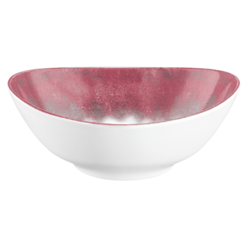 Schüssel oval 5239  21 cm Modern Life Batik Hibiskus 58269