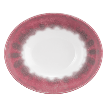 Schüssel oval 5239  21 cm Modern Life Batik Hibiskus 58269