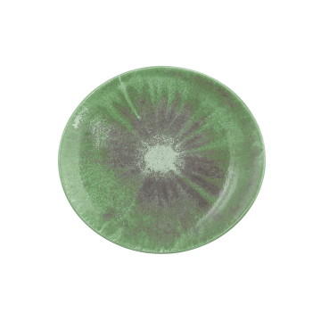 Frühstücksteller oval 5234  21 cm Modern Life Batik Matcha 58270