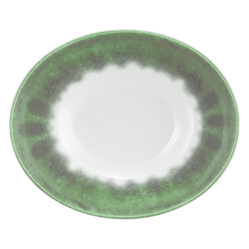 Schüssel oval 5239  21 cm Modern Life Batik Matcha 58270