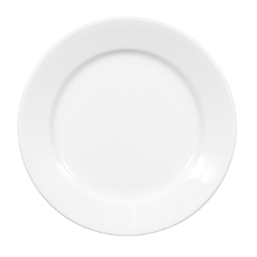 Teller flach 23 cm Fahne 1/2 Dick uni 3