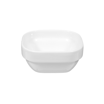 V334 PL_Salatschale eckig 10x10 cm Varionorm uni 3