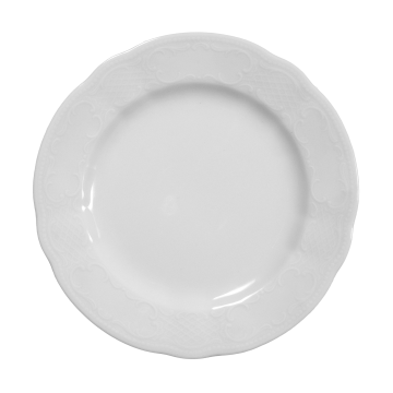 Teller flach 19 cm Fahne Salzburg uni 3